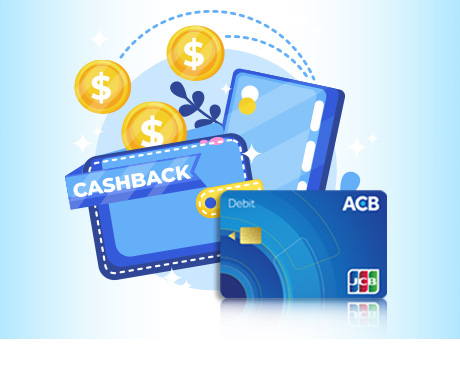 Thẻ ghi nợ ACB Visa Debit Cashback